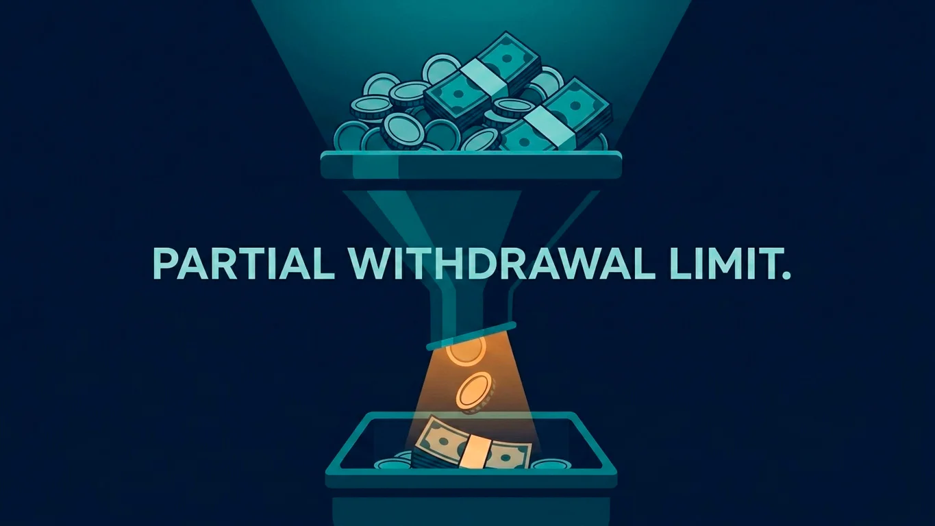 Illustration of a max-cashout cap limiting how much of a bonus win a player can withdraw